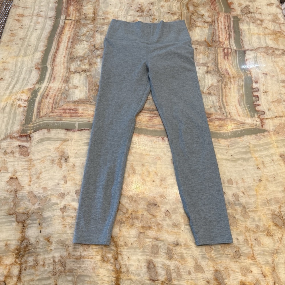 Vuori Daily Legging Womens Small Gray High Rise Yoga Athletic Pants Stretch